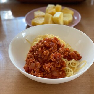 chanさん家のミートソーススパゲティ